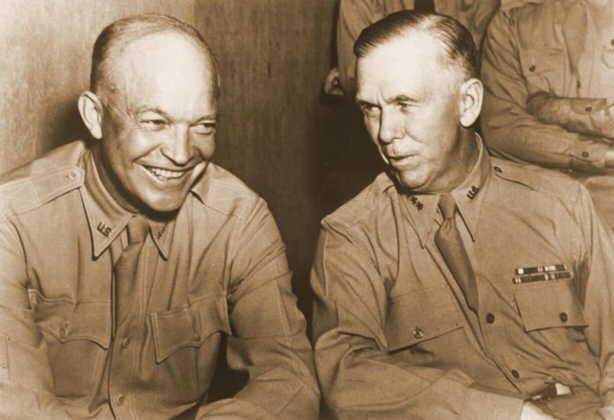 FDR’s options: Gen. Dwight Eisenhower, left, and Gen.