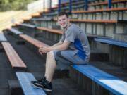 Ridgefield High School sophomore Trey Knight added the hammer throw to his weekend haul of state titles.