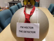 This recent recreation of storied air traveler Hector the Detector is virtually indistinguishable from the original, according to this week’s author, Fred Marsh - except that it’s made out of a can and a Lake Shore Athletic Club exercise ball.