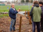 Woodland Middle School science teacher Joseph Bosch received a $5,000 grant to expand the school’s horticulture program by adding a new class and creating a club.