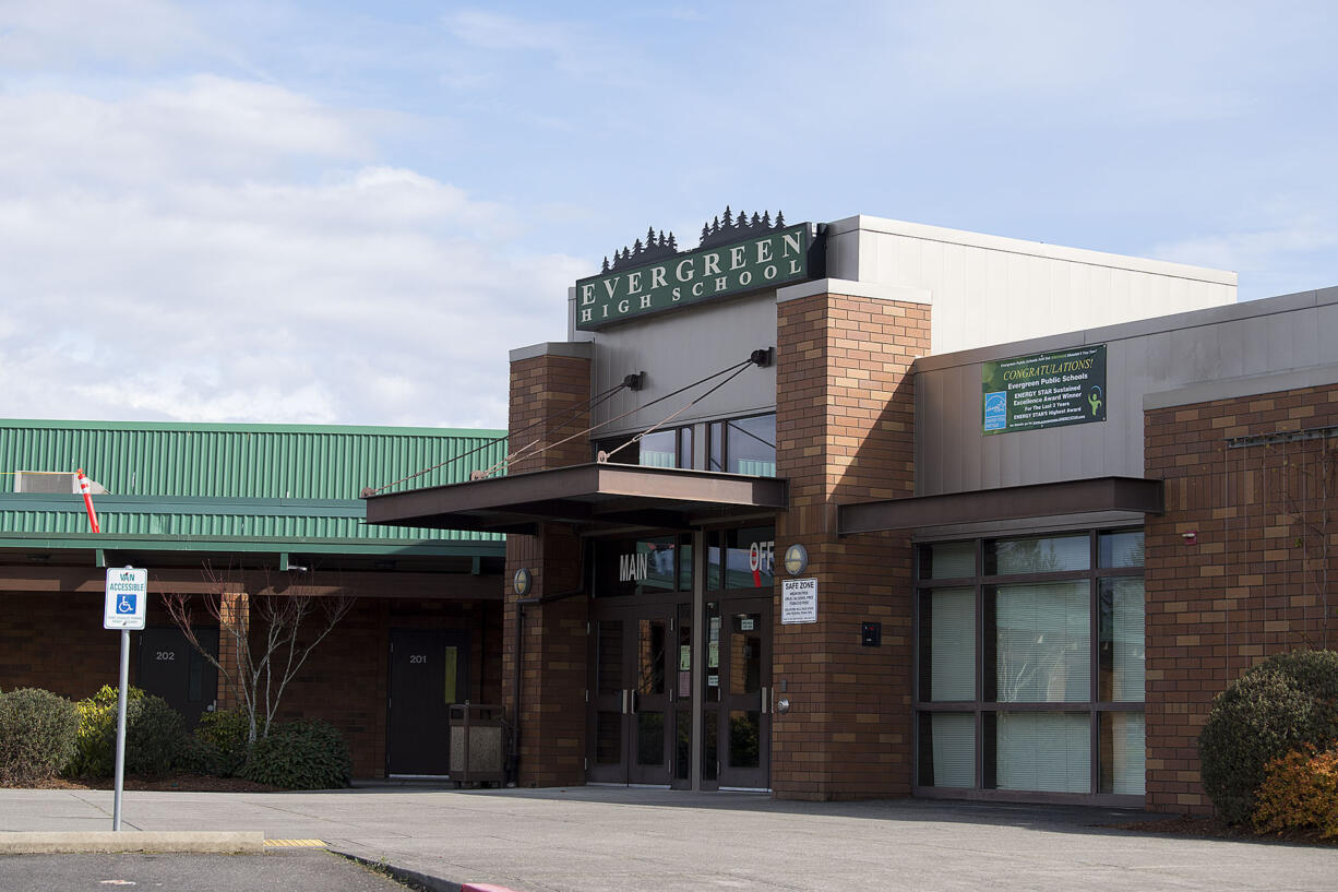 Evergreen High School in Vancouver.