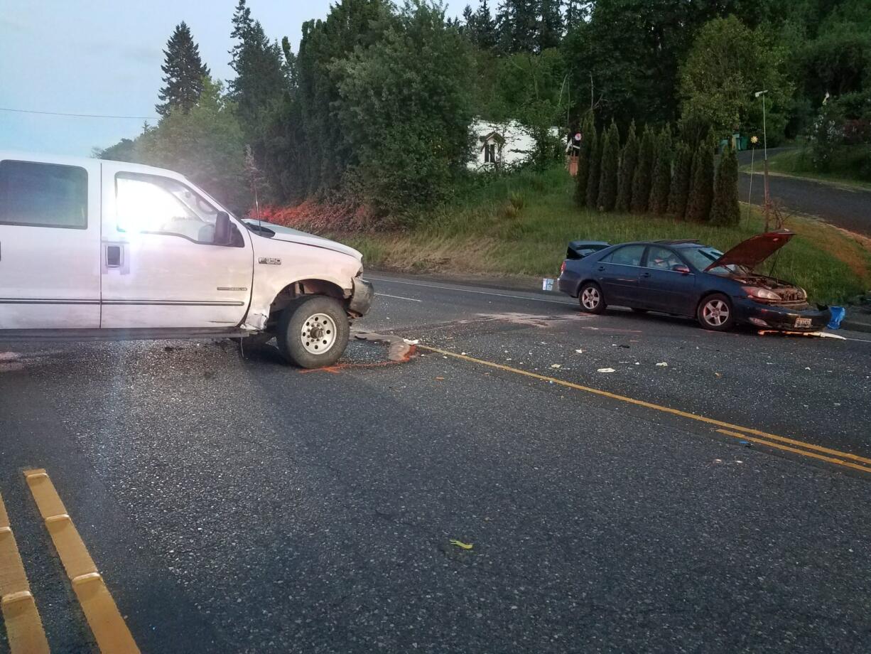 Natasha Melyn Carrillo, a 26-year-old Vancouver resident, was pronounced dead at the scene of a crash in front of a bar off Oregon state Highway 30 on Thursday night.