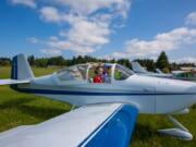 Open Cockpit Day at Pearson Field Education Center in Vancouver offers a flying simulation program, glider-building station and free airplane rides.