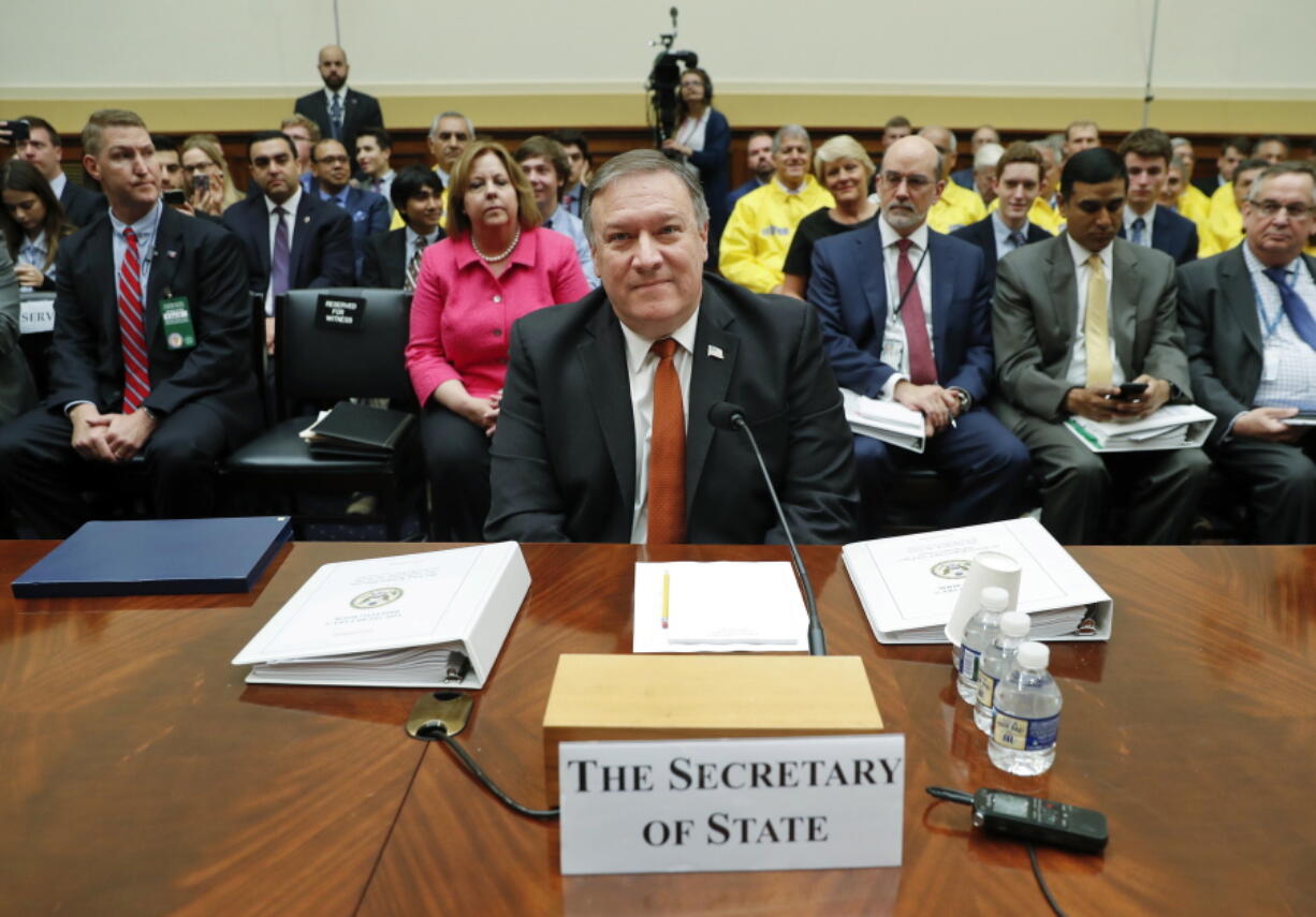 Secretary of State Mike Pompeo (Pablo Martinez Monsivais/Associated Press)