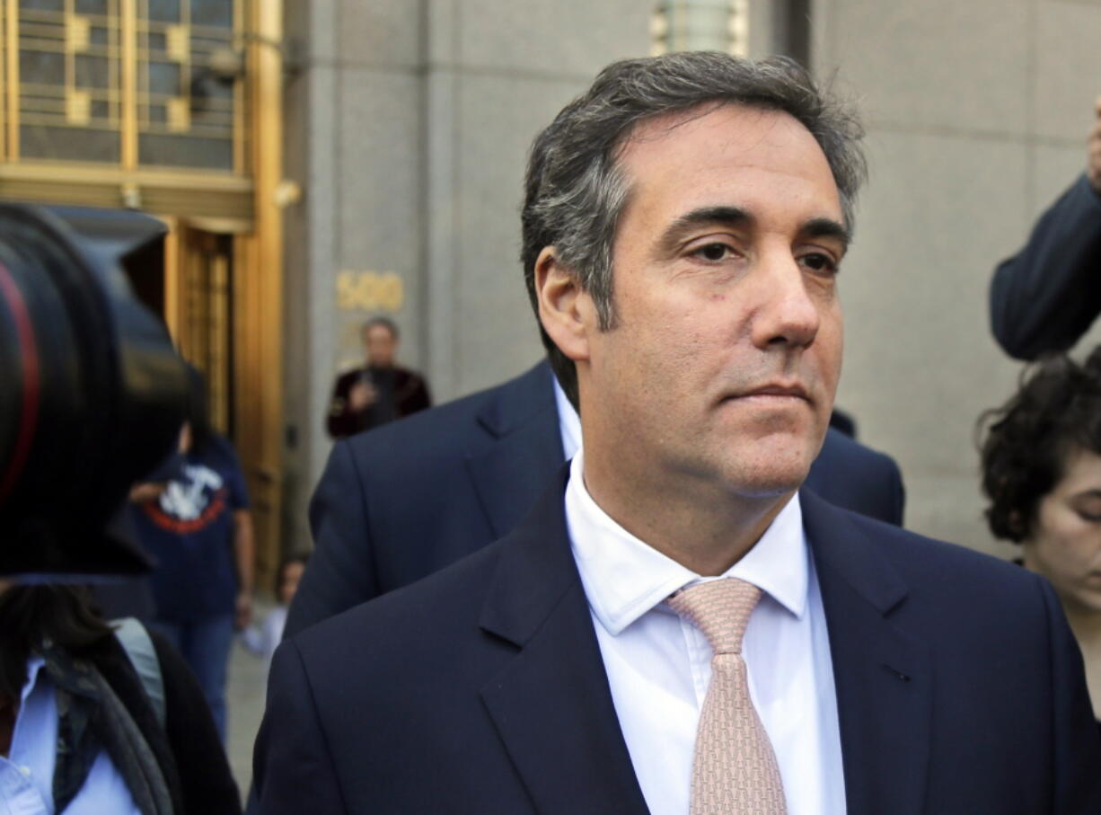 Michael Cohen, President Trump’s personal attorney (Seth Wenig/Associated Press files)