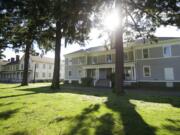 Former Army buildings acquired by the Fort Vancouver National Historic Site in 2012 are being renovated as a public-service campus, including two-story structures known as the “front row.” One of the historic Vancouver Barracks buildings is the Gifford Pinchot National Forest headquarters, and the National Park Service is looking to move the San Francisco regional office to Fort Vancouver.