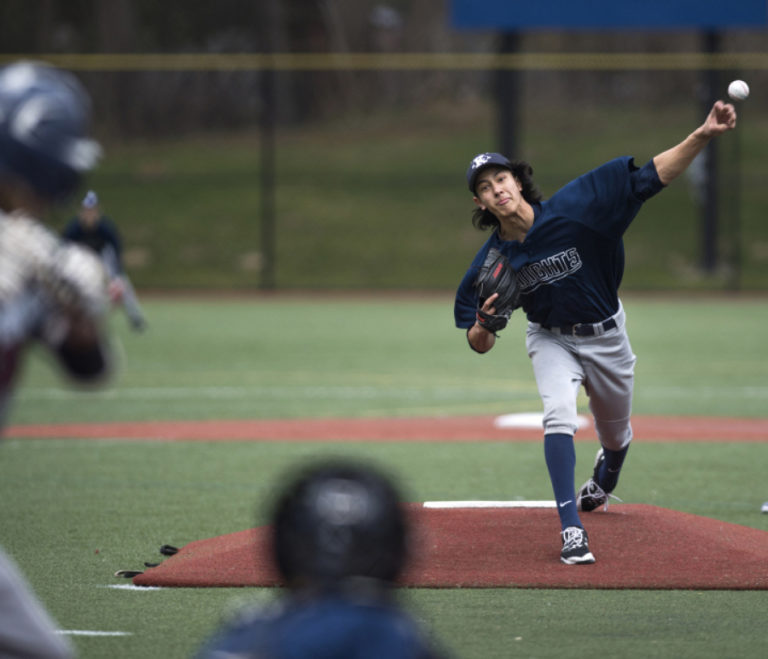 Sam Lauderdale, senior pitcher at King's Way Christian High School.