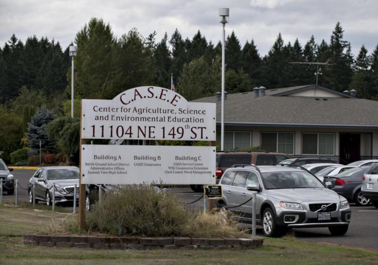 The CASEE building houses the district office for Battle Ground Public Schools.