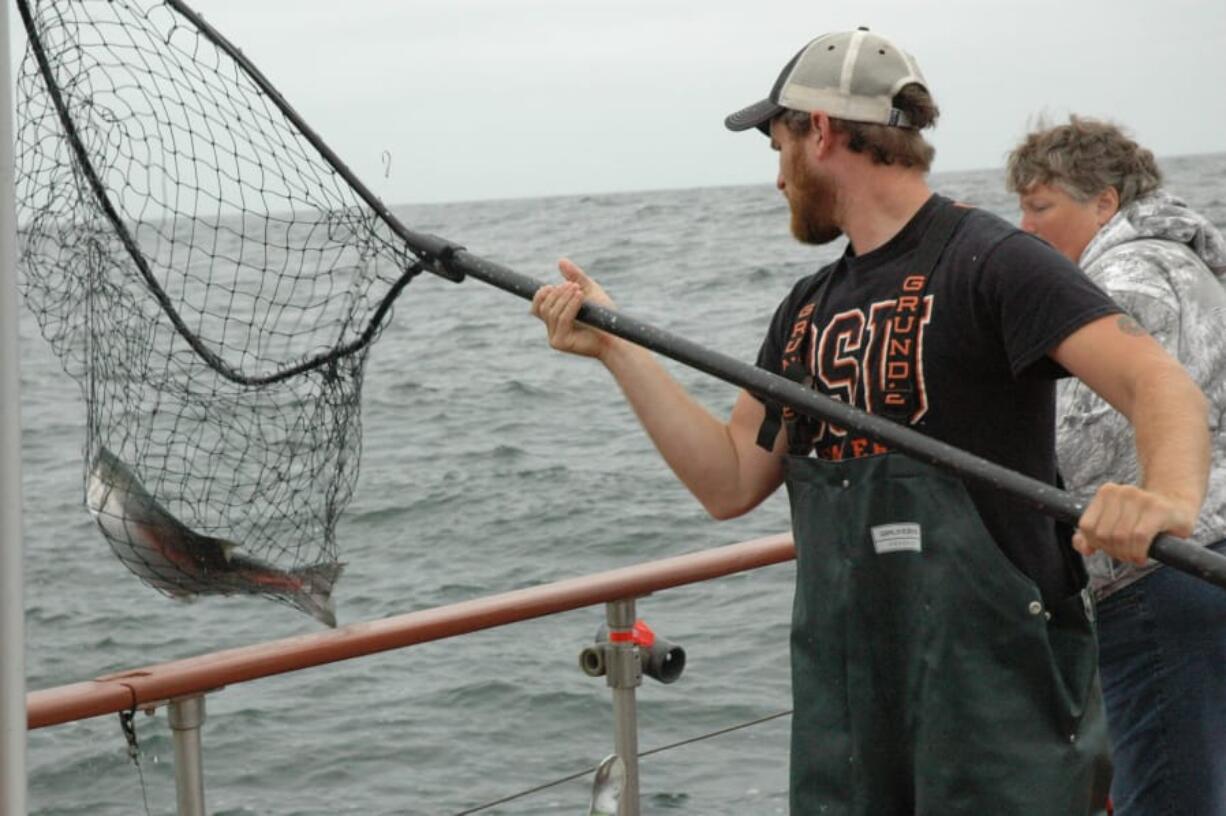 Coastal communities will soon be flush with anglers trying to reel in an ocean-caught salmon. The action starts this Saturday out of Ilwaco on the Washington coast.