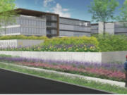 A rendering of the new headquarters for Holland Partner Group just south of 38th Street in Camas, which is slated to start construction this summer. The city approved the plan Monday.