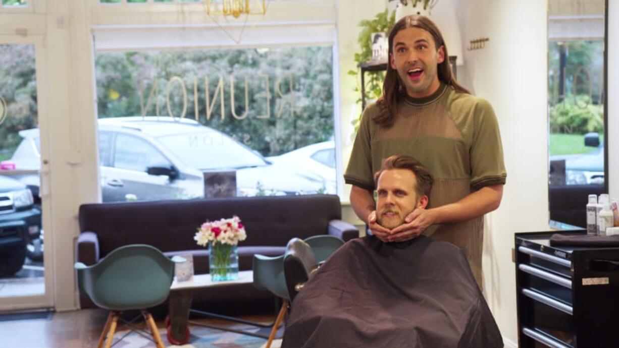 Jonathan Van Ness, left, and Ted Terry.