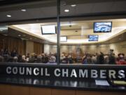 Vancouver City Council chambers.