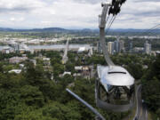 The Portland Aerial Tram glides up to Oregon Health &amp; Science University on Marquam Hill. It’s a commuter car for medical professionals during rush hours, and an eye-popping tourist excursion all day long.