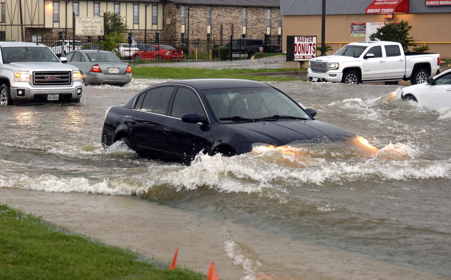 Heavy rains bring flooding to areas hit hard by Harvey The Columbian