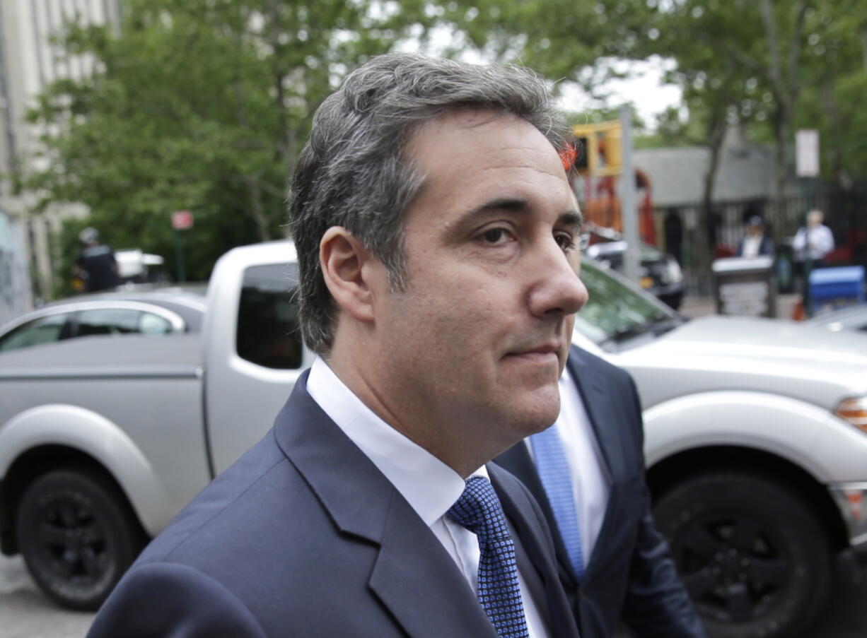 Michael Cohen, former personal lawyer for President Donald Trump