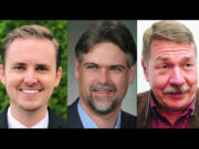 20th District House candidates, from left, Democrat Brennan Bailey, incumbent Rep.