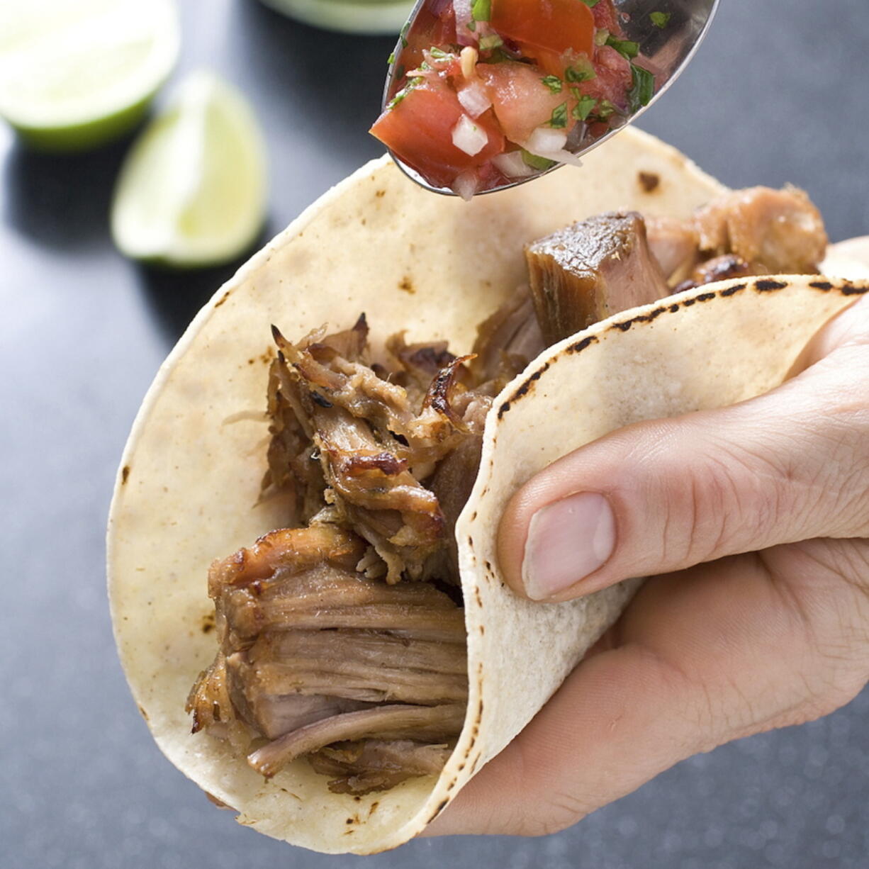 Mexican pulled pork (Carl Tremblay/America’s Test Kitchen via AP)