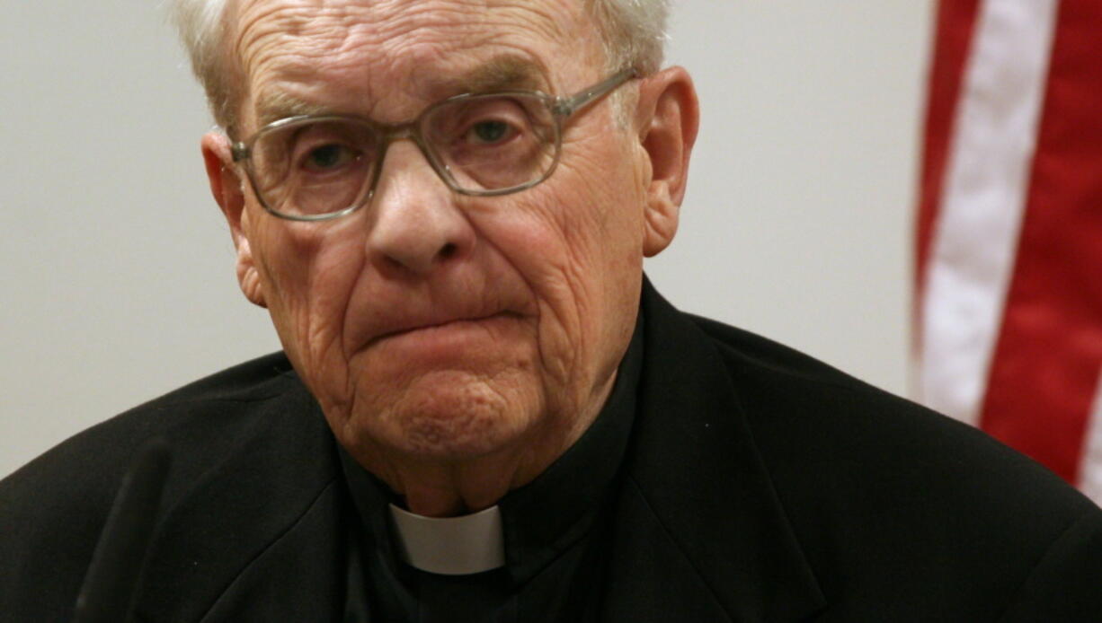 Raymond Hunthausen, former Seattle archbishop (Ellen Banner/The Seattle Times files)