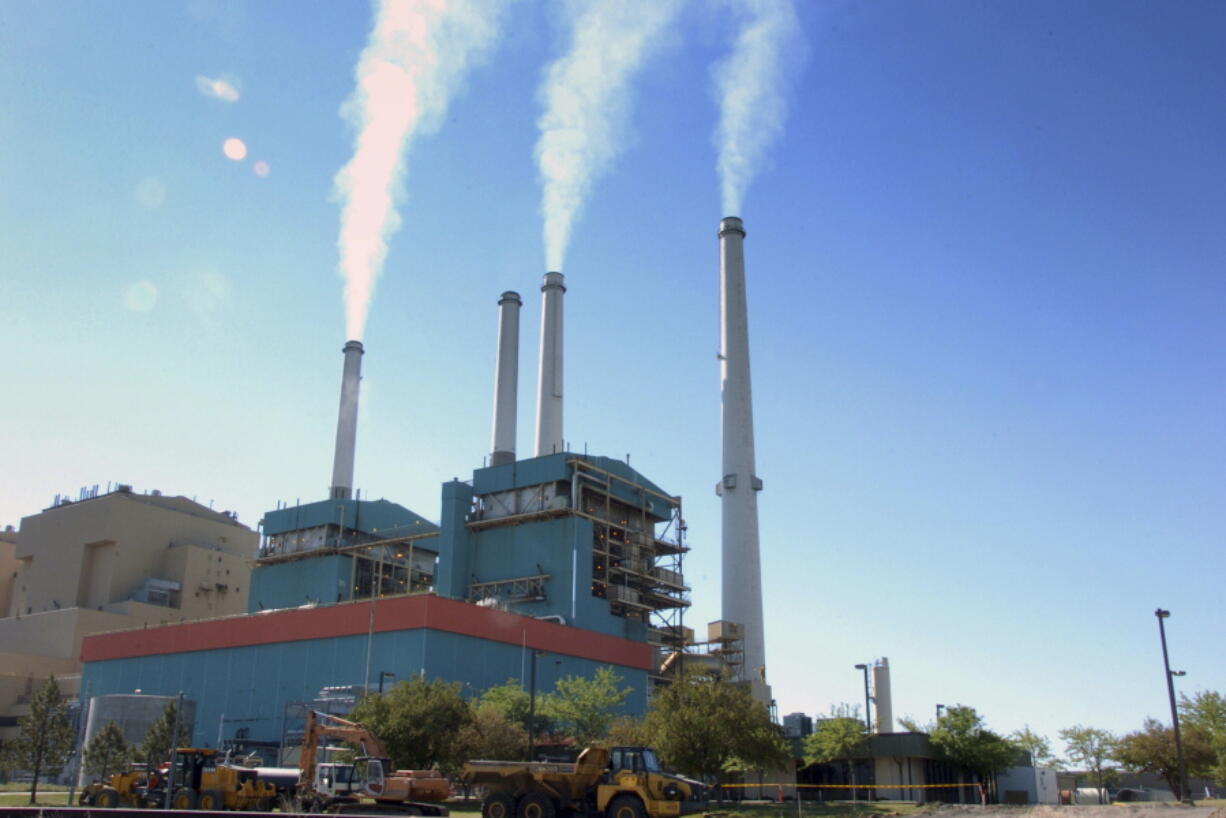 Smoke rises from the Colstrip Steam Electric Station, a coal burning power plant in Colstrip, Mont., that provides power to Washington residents.