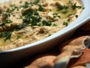 Hummus is a healthful option to snack wisely.