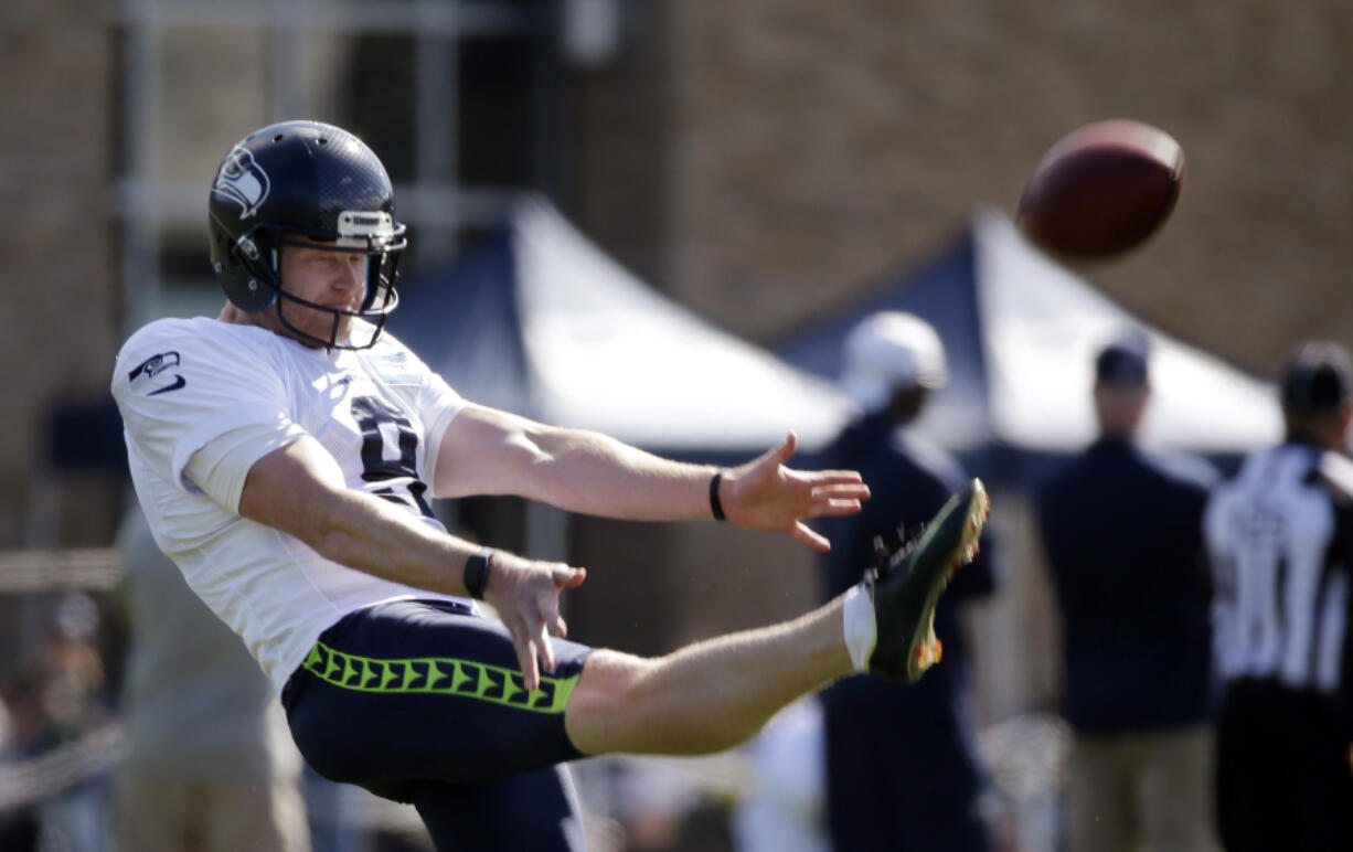 The Seattle Seahawks released punter Jon Ryan on Monday, Aug. 20, 2018. He was the longest tenured player in Seattle, having been with the Seahawks for the past 10 seasons.