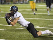 Hockinson might have a new quarterback, but receivers such as 6-foot-5 Peyton Brammer provide an enticing target.