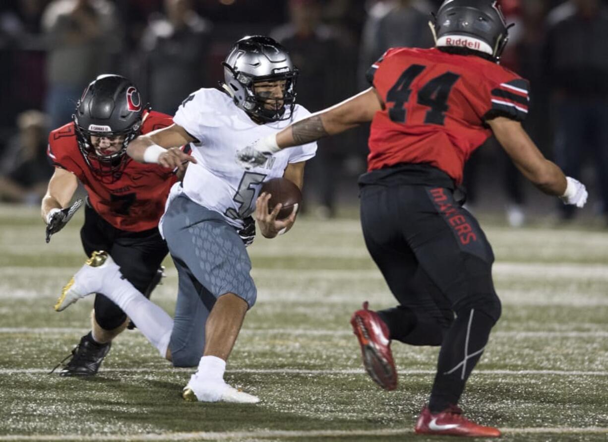 Though he’s likely too small to play quarterback in college, Union’s Lincoln Victor saw recruiting interest spike after playing receiver at 7-on-7 events and showcase camps.