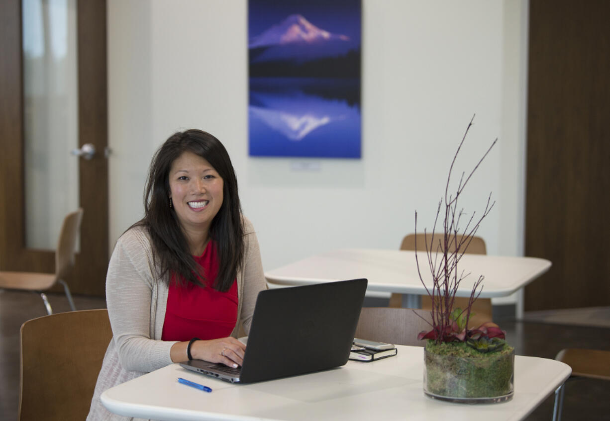 Dana Lukens, Emerald Kalama Chemical director of Global Logistics, works out of the company’s headquarters in Vancouver.