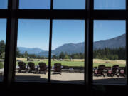 The view from the Skamania Lodge’s Gorge Room in August of 2018.