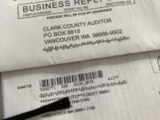 At least seven ballots mailed in the 2018 primary election were mistakenly delivered to the sender instead of the Clark County Auditor’s Office.