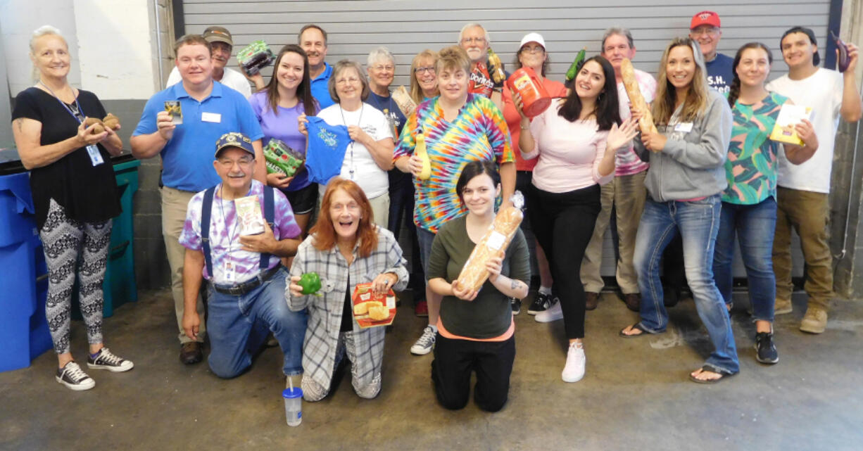 Esther Short: More than 20 volunteers helped out on Aug. 4 at FISH of Vancouver, as the food pantry and clothes closet expands its services to serve more people in need.