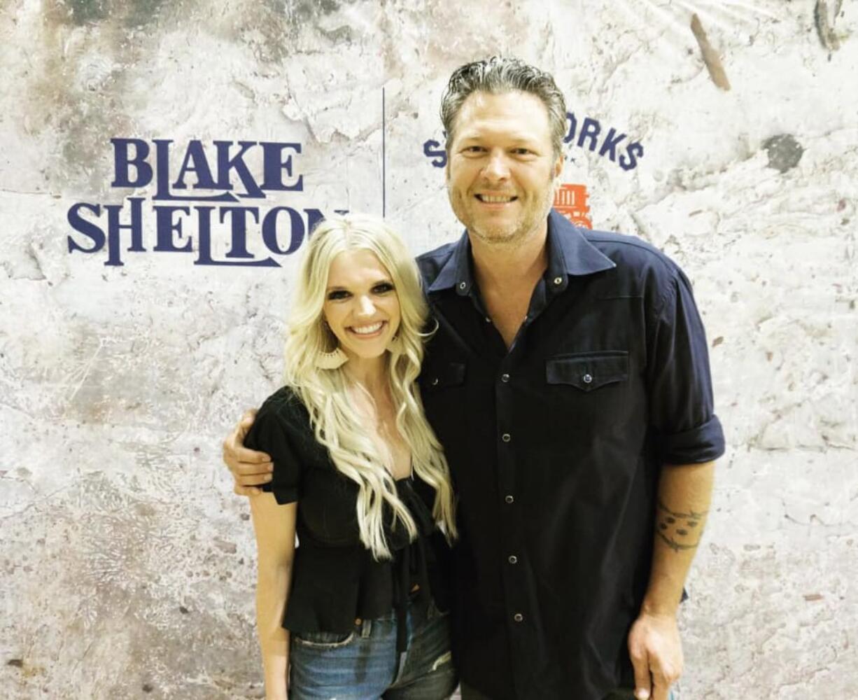 Pendleton, Ore.: Vancouver-based singer Britnee Kellogg performed at the Pendleton Whiskey Music Fest last month, opening for Blake Shelton.