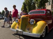 Slo Poks Show And Shine Car Show in Uptown Village in 2018.