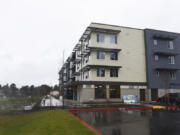 Isabella Court apartments, seen in March of 2017, were damaged in a fire over the weekend. The fire was reported at 11:14 a.m. at the large, four-story, 49-unit complex in the Bagley Downs neighborhood, according to dispatch records. The complex is owned by the Portland-based Reach Community Development nonprofit and opened last year, serving low income seniors.