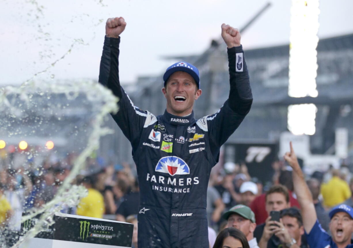 Kasey Kahne of Enumclaw says he is retiring from full-time NASCAR racing. The 38-year-old Kahne announced his intentions Thursday, Aug.