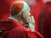 U.S. Cardinal Theodore Edgar McCarrick attends a Mass in St. Peter’s Basilica at the Vatican. Allegations that disgraced ex-Cardinal Theodore McCarrick engaged in sex with adult seminarians have inflamed a long-running debate about the presence of gay men in the Roman Catholic priesthood.