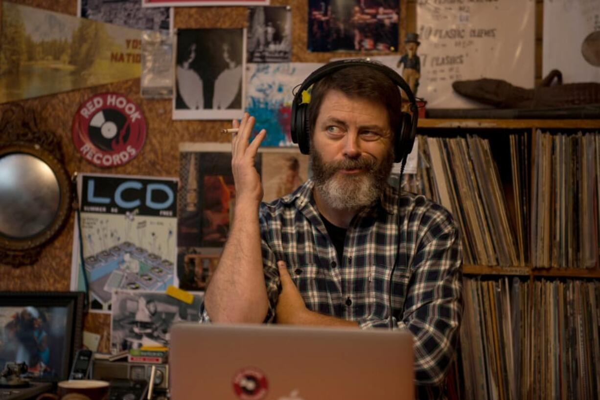 Nick Offerman in “Hearts Beat Loud.” MUST CREDIT: Anna Kooris, Gunpowder and Sky