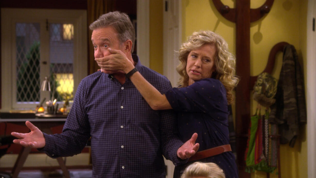 Tim Allen and Nancy Travis in “Last Man Standing.” Fox