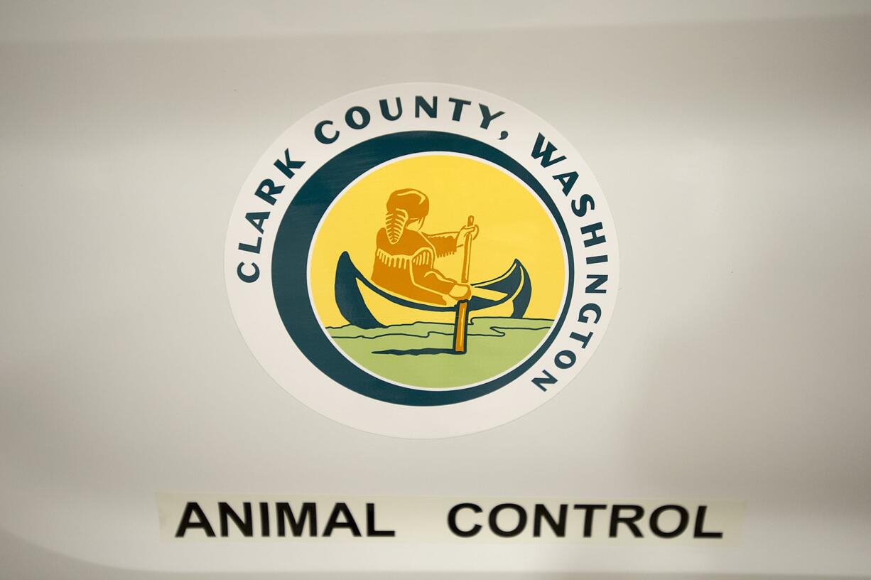 Clark County is receiving two new animal protection vans including the one pictured at the Public Works Operations Center on Aug. 31.