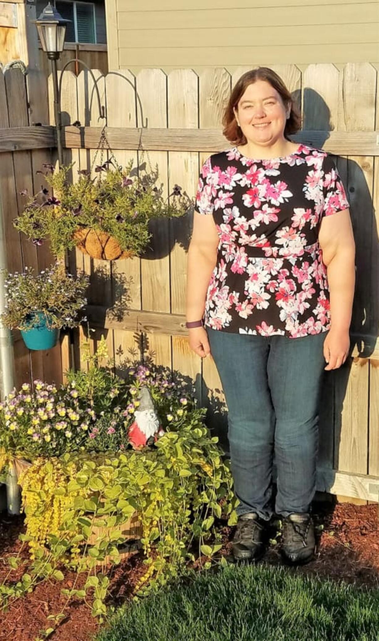 Northeast Hazel Dell: Bobbi Hyrman after losing 105 pounds in less than a year as part of the Washington State University Vancouver Extension Diabetes Prevention Program, a yearlong lifestyle change program.