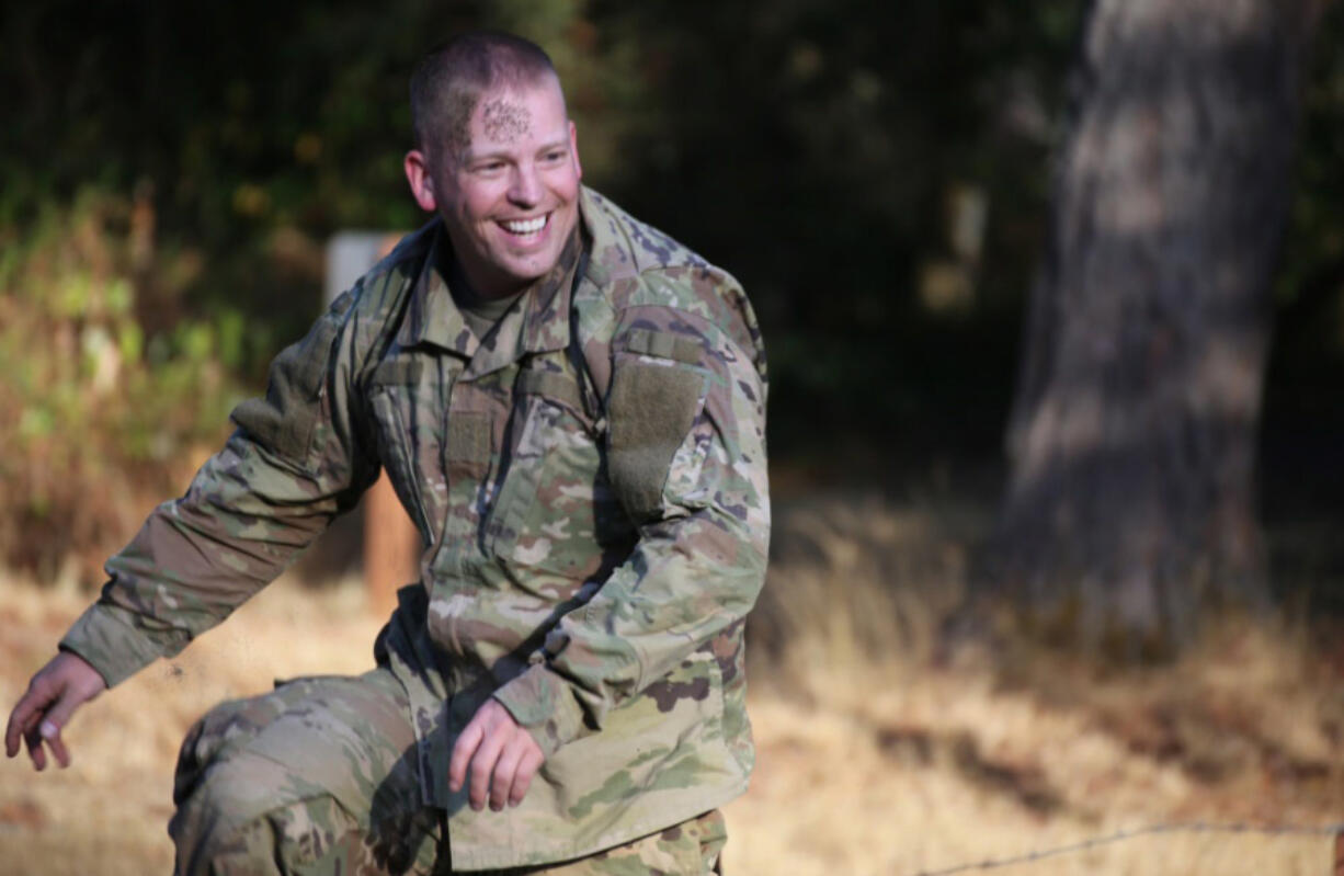 Hough: Spc. Robert Levy, who works at Wells Fargo in Vancouver, participated in the four-day 2018 Best Warrior Competition.