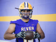 Tyrehl Vaivao, a senior at Columbia River, lives with his older brother here. But his thoughts are often with his parents in American Samoa. Vaivao’s relatives stream River’s games on Facebook Live so his father can watch in American Samoa, a U.S. territory in the South Pacific.