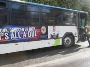 A bus with an ad warning people not to drive drunk or high is seen on the side of a C-Tran bus in Vancouver in January 2016. The Vancouver Police Department had received $150,000 from the state to combat DUIs. "By 2016, the number of poly-drug drivers were more than double the number of alcohol-only drivers and five times higher than the number of THC-only drivers involved in fatal crashes," authors of a just-released Washington Traffic Safety Commission study on impaired driving from 2008 to 2016 wrote.