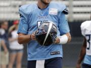 Quarterback Luke Falk, who was waived by the Tennessee Titans on Saturday, Sept. 1, 2018, was picked up by the Miami Dolphins on Sunday, Sept. 2, 2018.