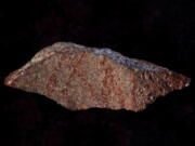 A drawing made with ochre pigment on silcrete stone, was found in the Blombos Cave east of Cape Town, South Africa. In a report released Sept. 12, scientists say this tiny 73,000-year-old sketch found in a South African cave is the oldest known drawing.