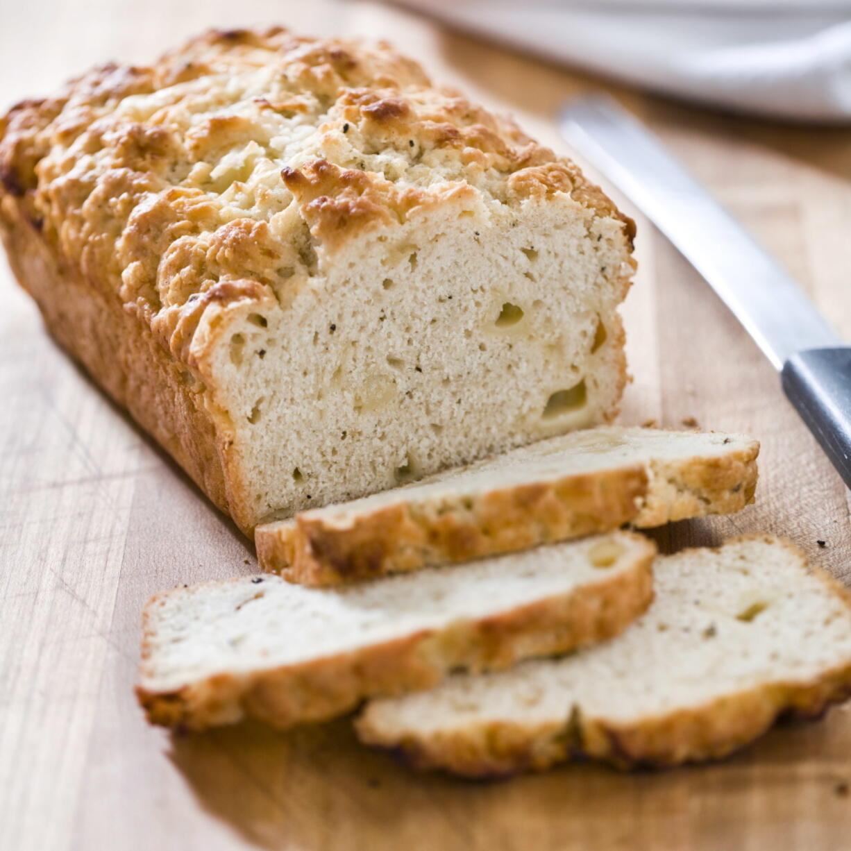 Quick cheese bread (Joe Keller/America’s Test Kitchen via AP)