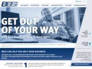 The homepage of Barrett Business Services.