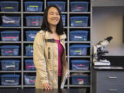 Camas High School senior Monica Chang, seen during her junior year, spent 39 days this summer in Indiana, where she was one of 36 students selected to participate in the Summer Science Program in Biochemistry.