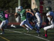 Mountain View’s Jack Mertens has rushed for 1,087 yards and 13 touchdowns for the Thunder, heading into Thursday night’s game.