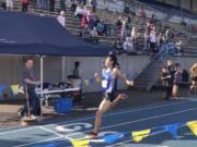 Mountain View's Shun Yamaguchi won the 3A boys district cross country title Thursday in Kelso.